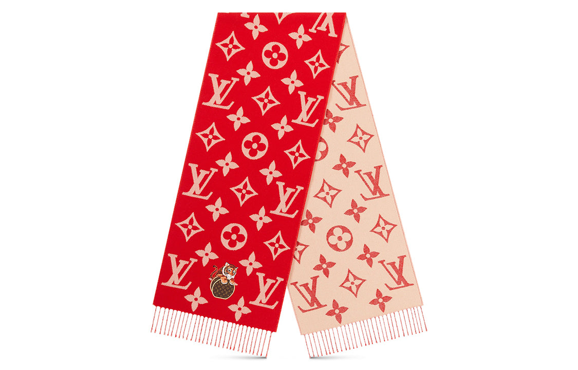 LOUIS VUITTON Precious Tiger Simply Scarf