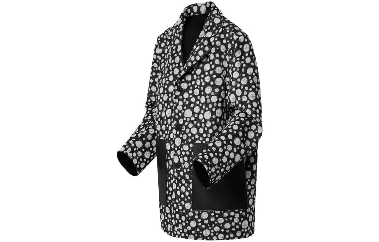 LOUIS VUITTON x Yayoi Kusama SS23 Coats Women's Black