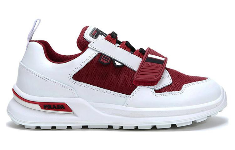 PRADA Casual Shoes Men Low-Top White Purple