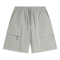 Li-Ning Logo Waterproof Loose Fit Shorts 'Grey' AKSU533-4