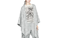 DIOR Cloaks Women's Gray