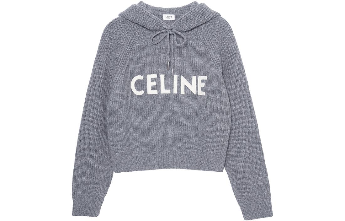 CELINE Sweatshirts Women's Gray
