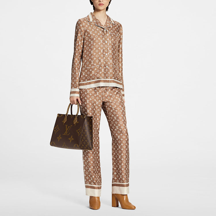 LOUIS VUITTON SS23 Shirt Women's Umber