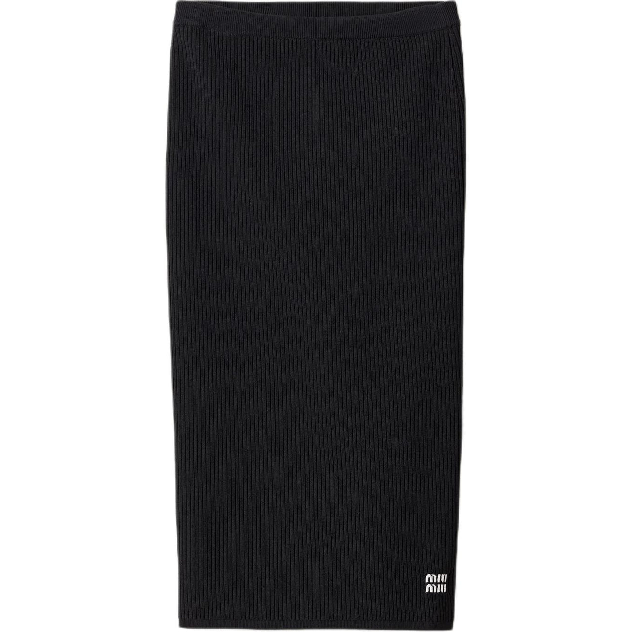 MIU MIU Viscose Skirt 'Black'