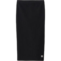 MIU MIU Viscose Skirt 'Black'