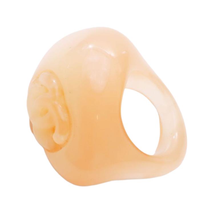 CHANEL 2001 Cc Signet Ring