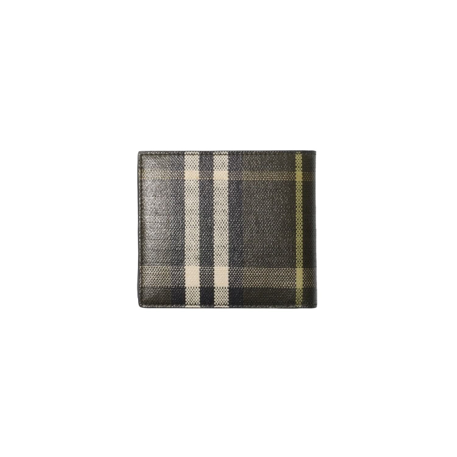 Burberry 26 Check Bifold Wallet 'Thicket Green' 81188381