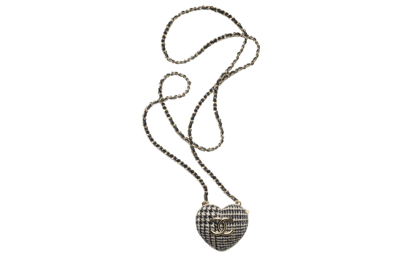 CHANEL Necklaces Women's Black