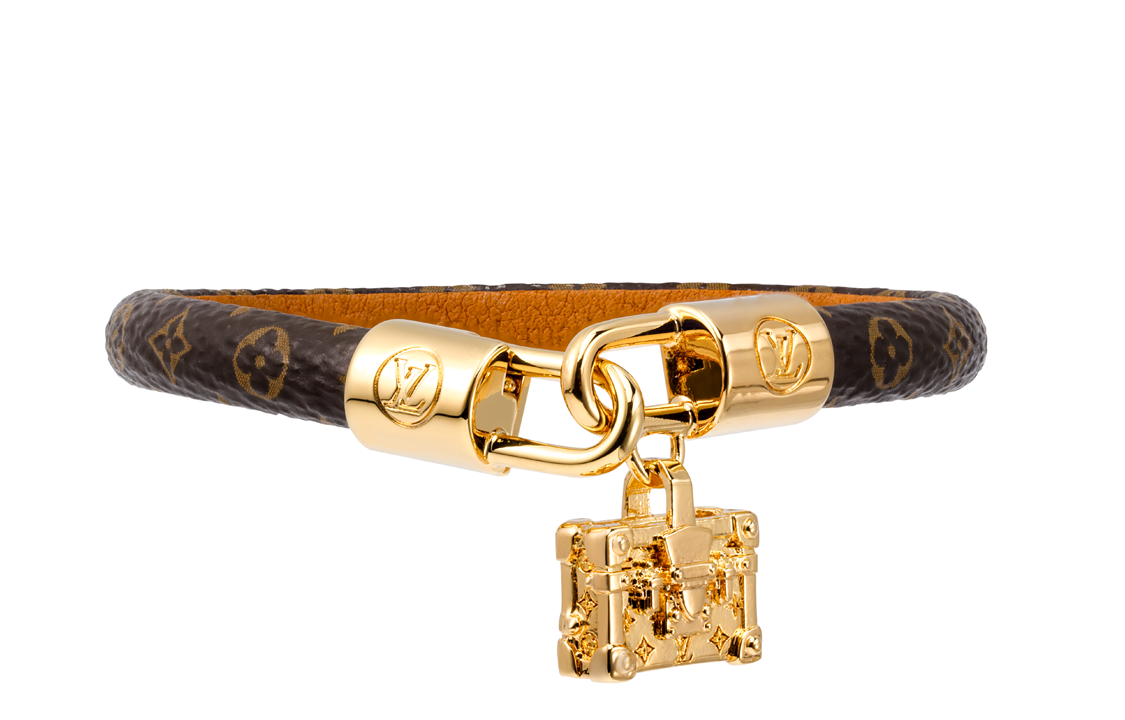 LOUIS VUITTON Petite Malle Charm Bracelet