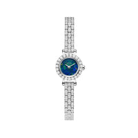 HERMES Faubourg Wrist Watch Quartz Movement 18K White Gold Strap 15.5mm Multicolor Watch Dial Women's Watch
