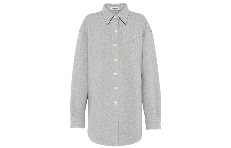 MIU MIU Shirts Women's Gray