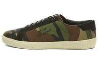SAINT LAURENT Low Top Stylish Skateboarding Shoes Men's Green