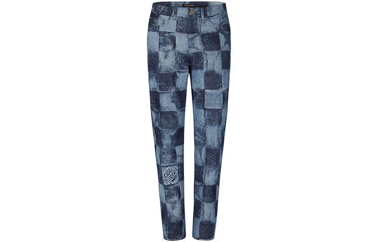LOUIS VUITTON FW21 Pants Men's Blue
