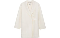 HERMES Coats Women's Spring Coat Ecru