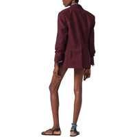 MIU MIU Jackets & Coats Unisex Dark Red