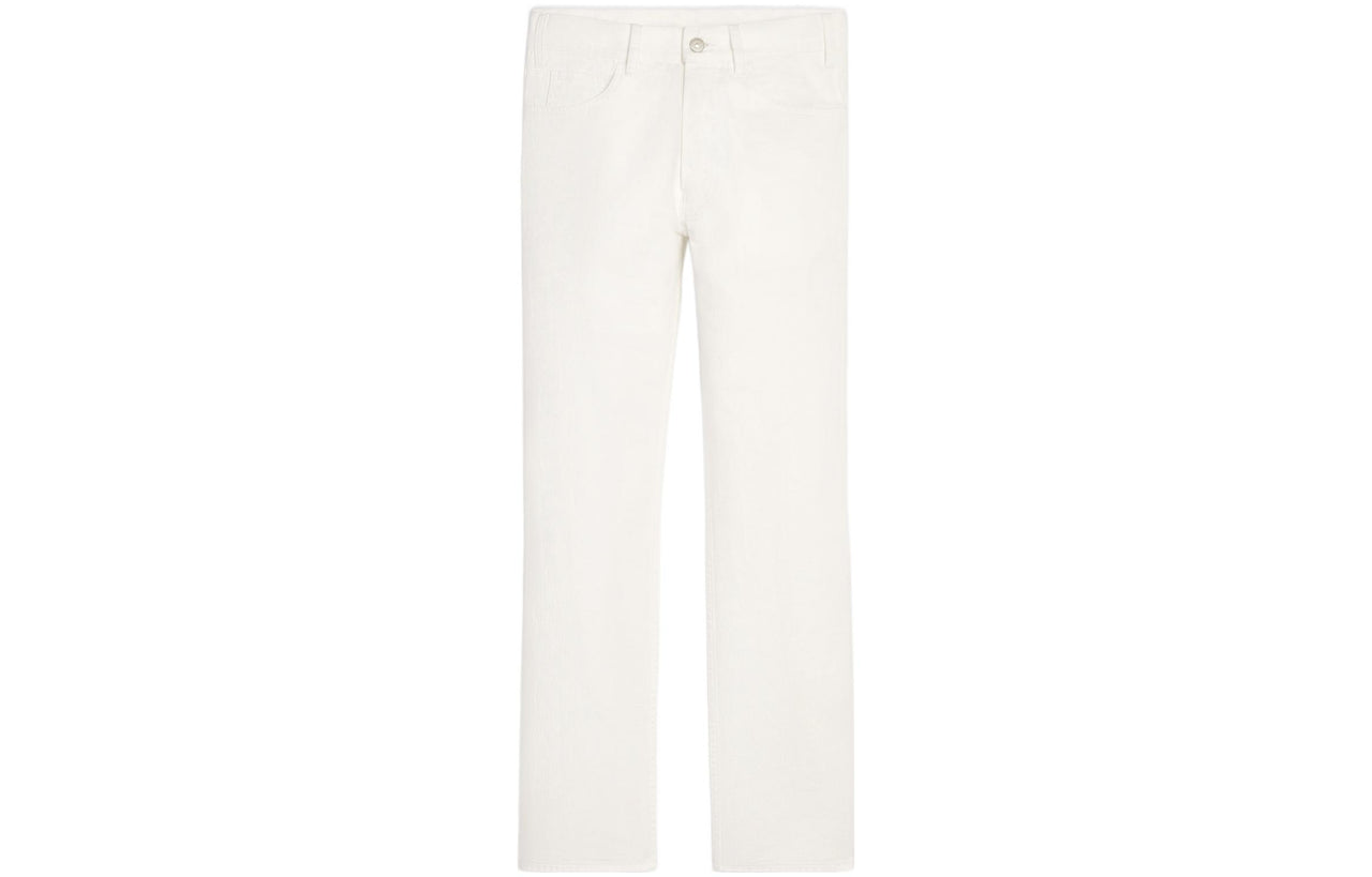 CELINE Jeans Women's White