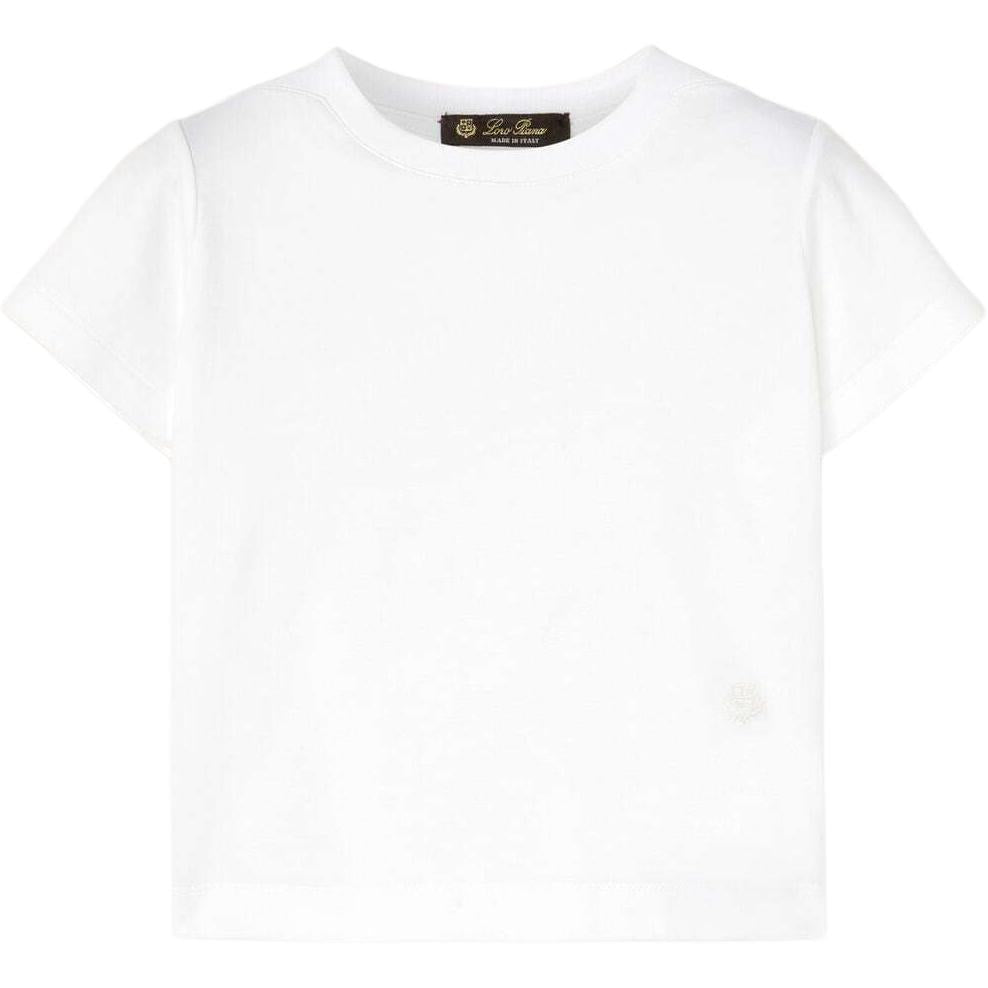 Loro Piana T-Shirt FW24 White Kids'