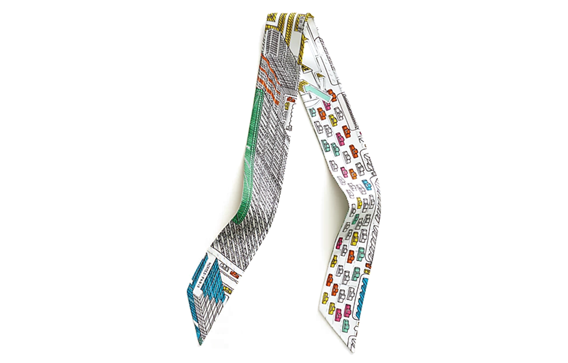 HERMES Silk Scarves Women's Multicolor
