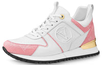 LOUIS VUITTON Lv Run Away Sports Shoes Pink/White Women's