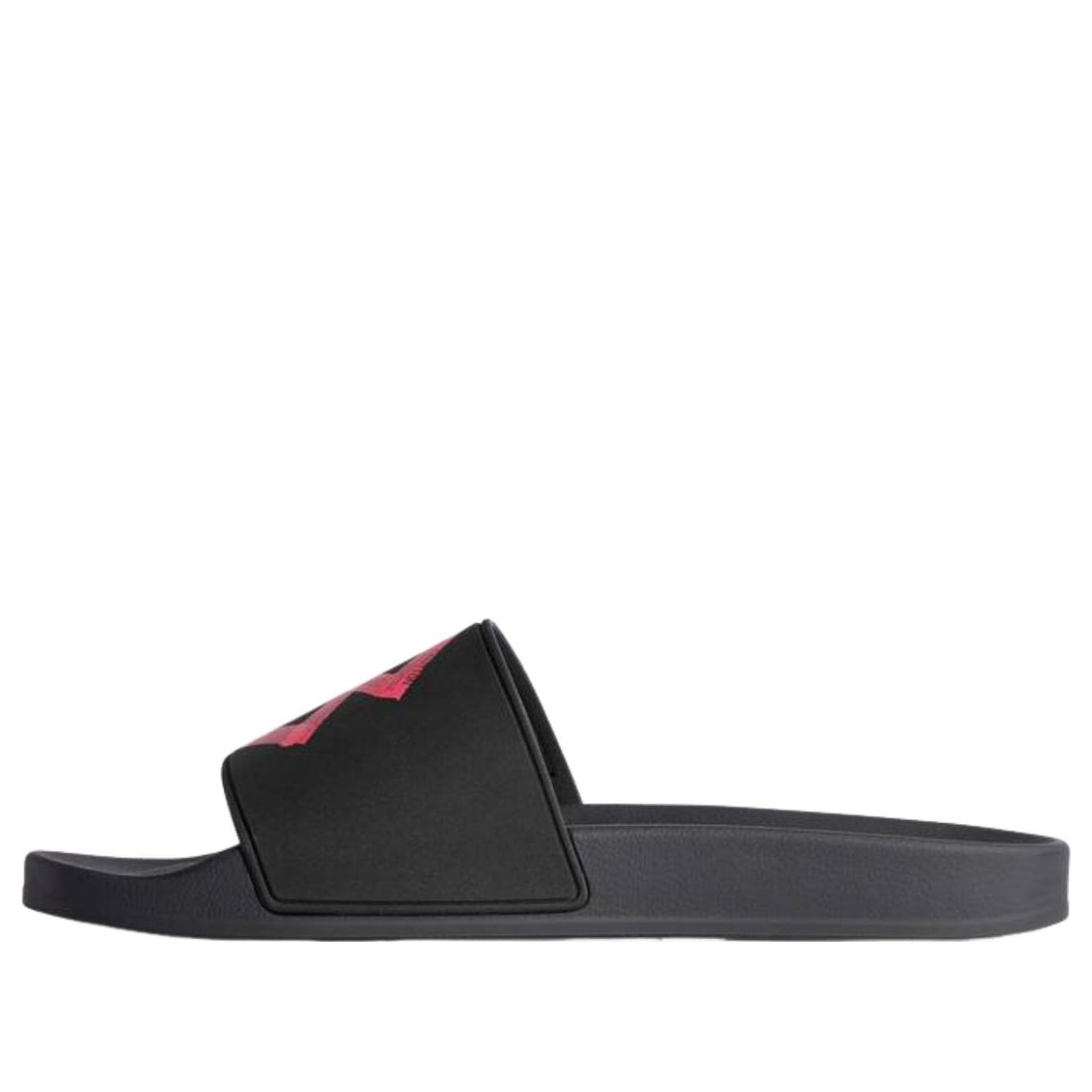 Balenciaga Pool Slide Sandal 'Black Red' 689031W1SA21060