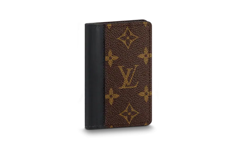 LOUIS VUITTON Canvas Wallet Men's Brown