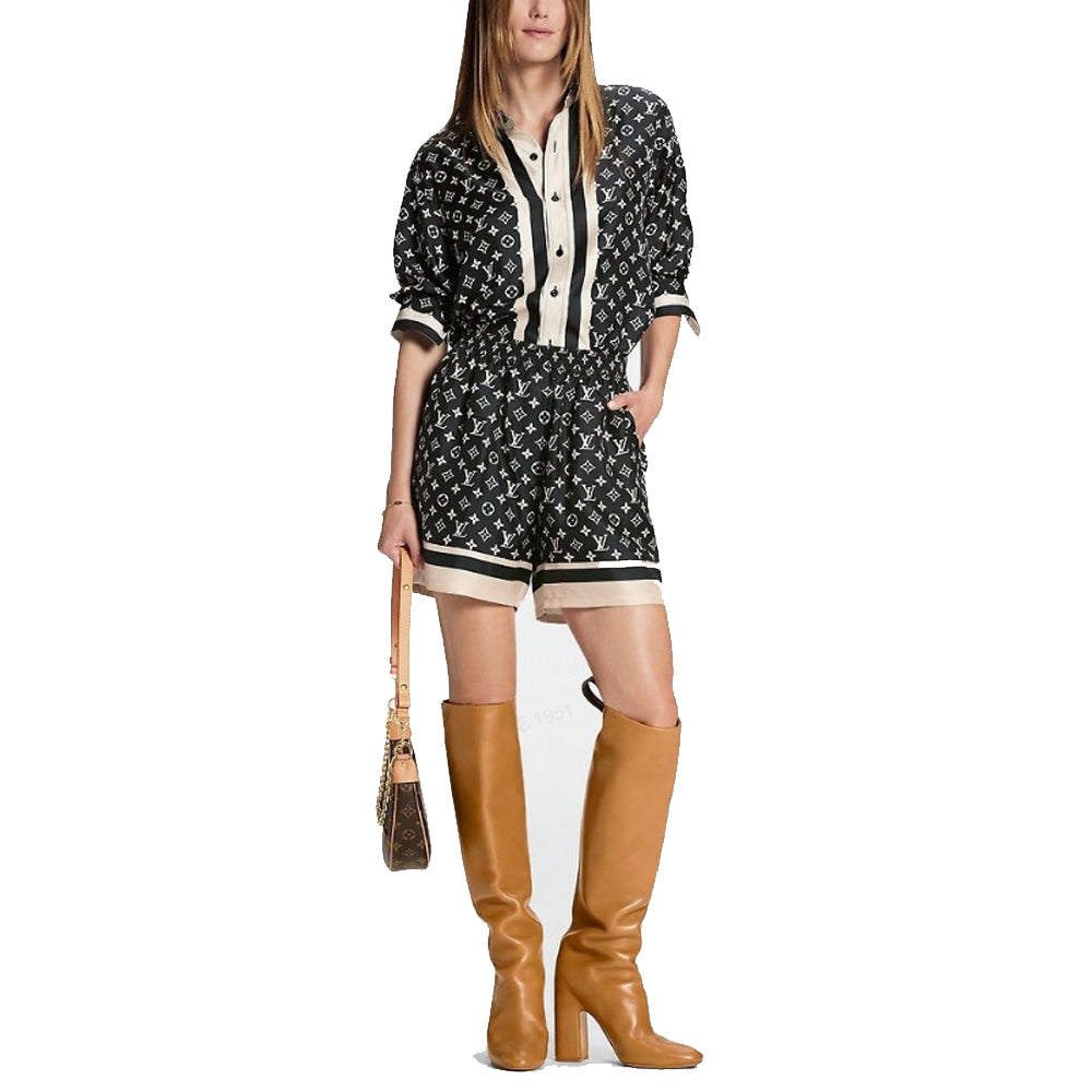 LOUIS VUITTON SS23 Shirt Women's Black
