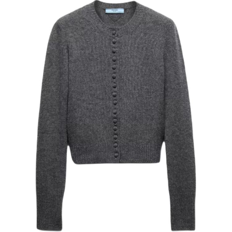 PRADA Buttoned Cashmere Cardigan