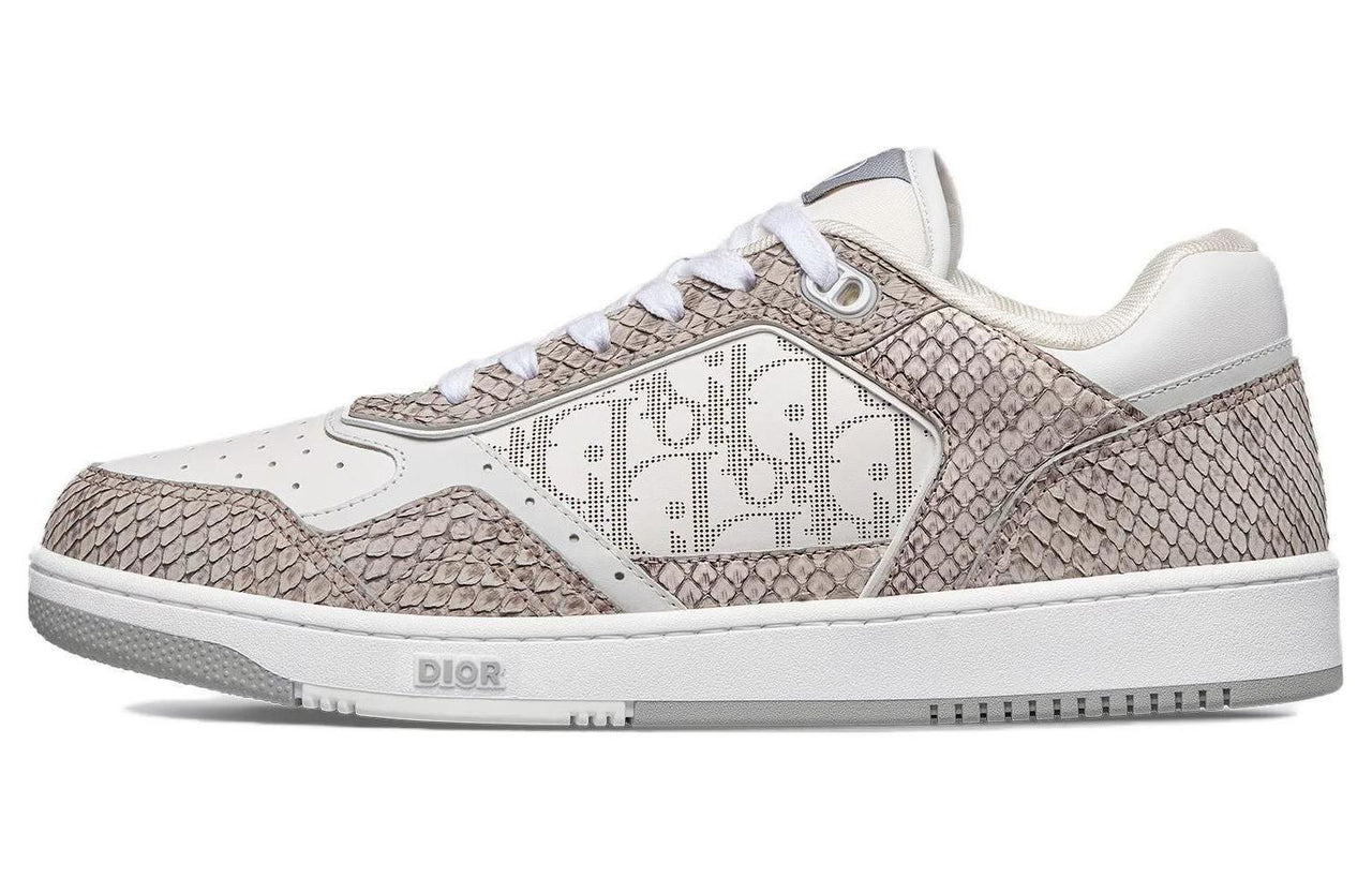 DIOR B23 Low Top Skateboard Shoes Men's Gray