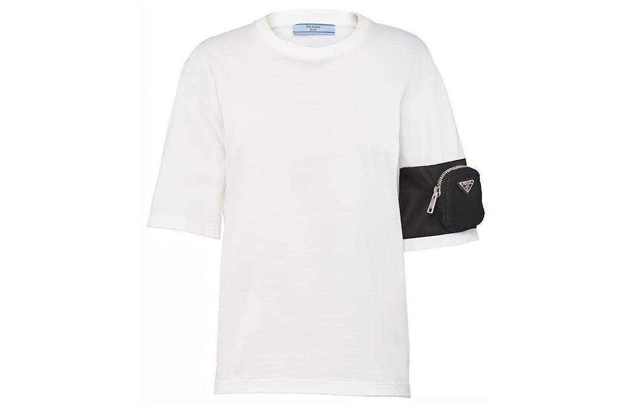 PRADA T Shirts Unisex White