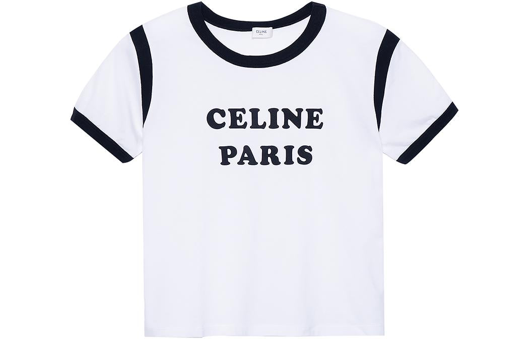 CELINE SS22 Crop Tops Women's White