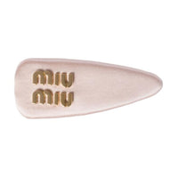 MIU MIU Metal, Satin Hair Clips Women's Multicolor