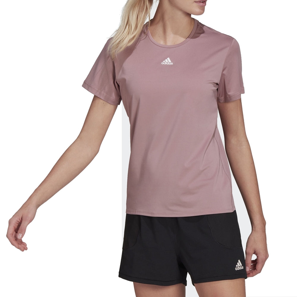 (WMNS) adidas WTR Aeroready T-Shirt 'Purple' HG0253