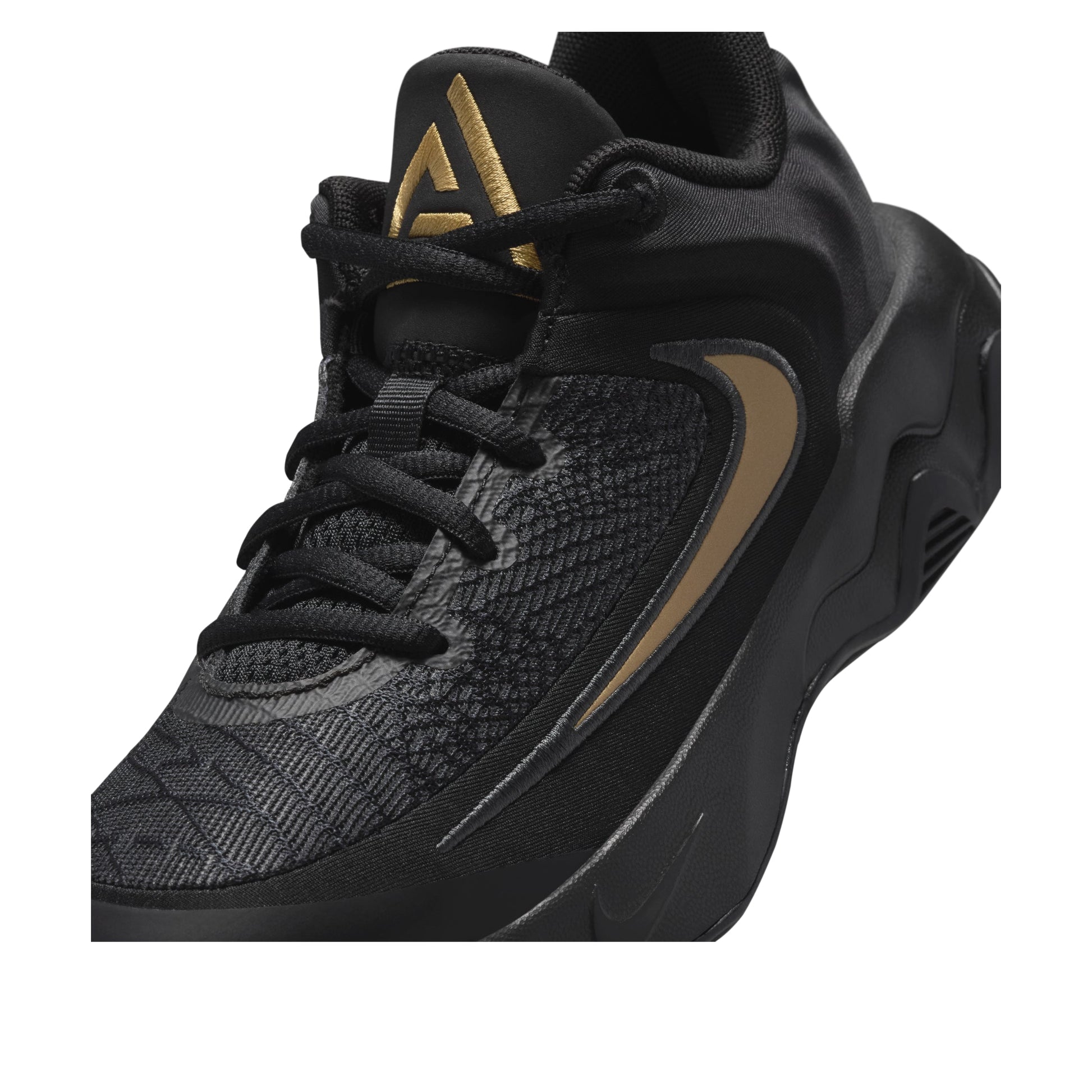 (GS) Nike Giannis Immortality 4 'Black Metallic Gold' IH7664-005