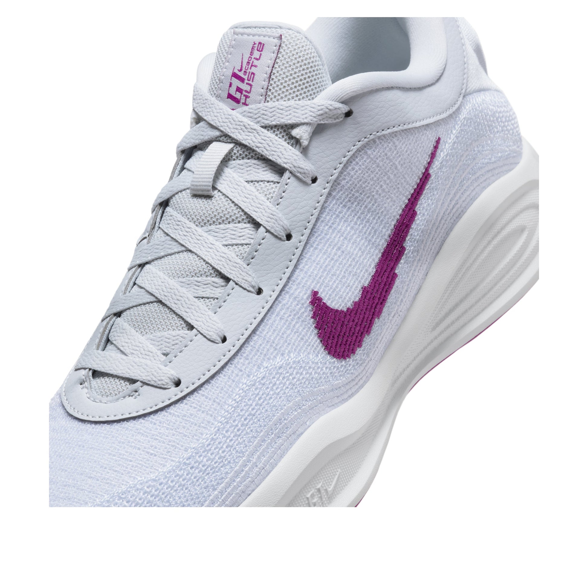 Nike Air Zoom GT Hustle Academy EP 'Pure Platinum Hot Fuchsia' FJ7808-004