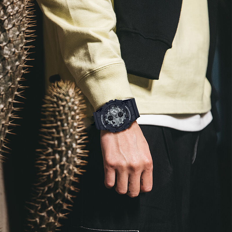CASIO G-Shock Analog-Digital 'Black' GA-140GM-1A1