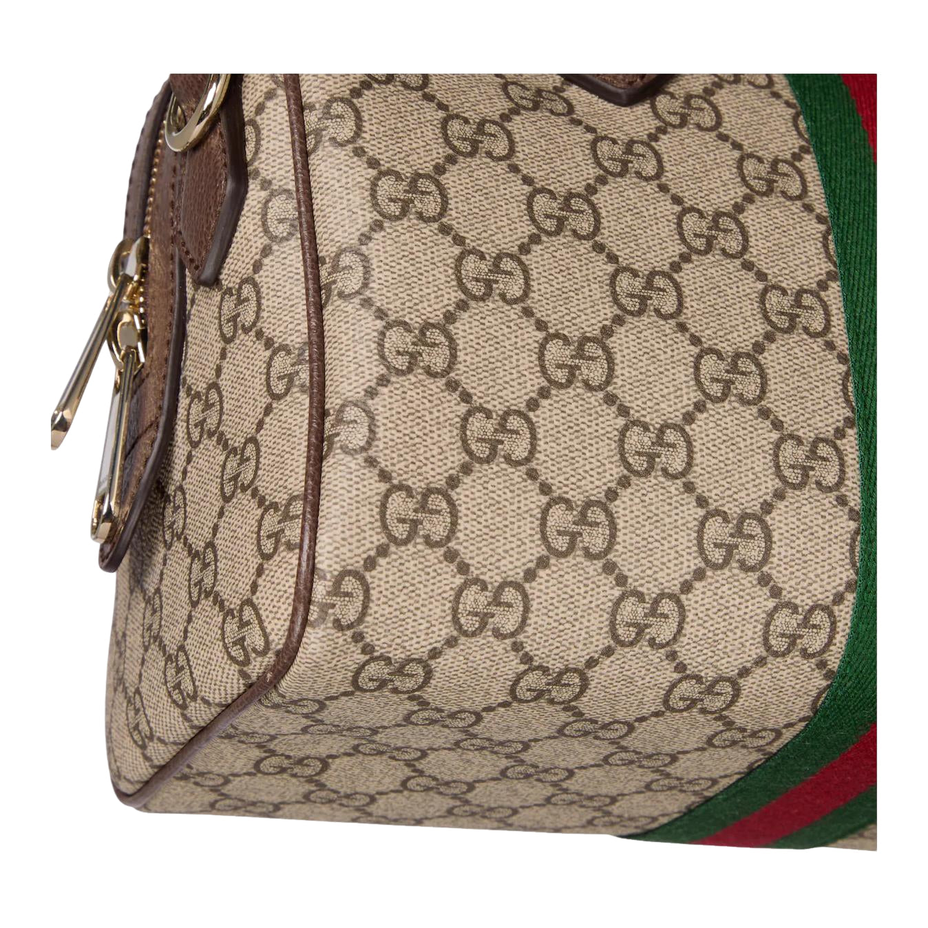 (WMNS) Gucci Ophidia Medium Boston Bag 'Beige Dark Brown' 836825-FAE0J-9867