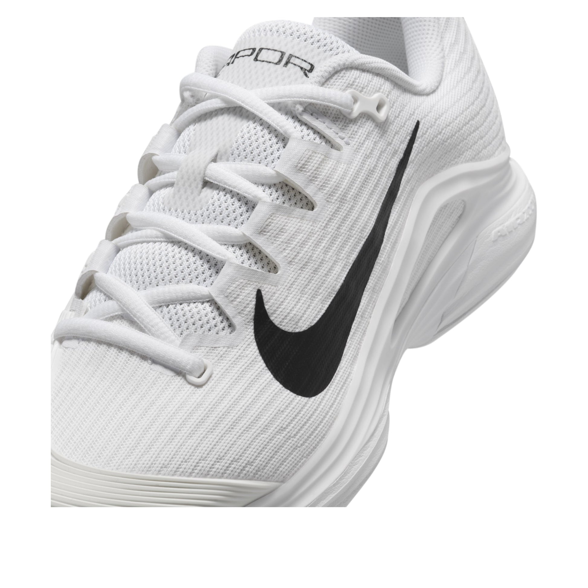 (WMNS) Nike Court Air Zoom Vapor 12 HC 'White Summit White Black' FV5554-100
