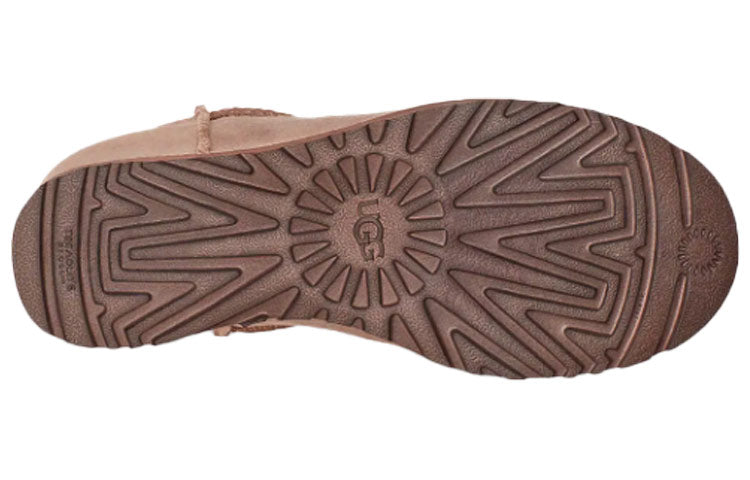 (WMNS) UGG Classic Femme Mini Short Boots Light Brown 1104609-CRBO