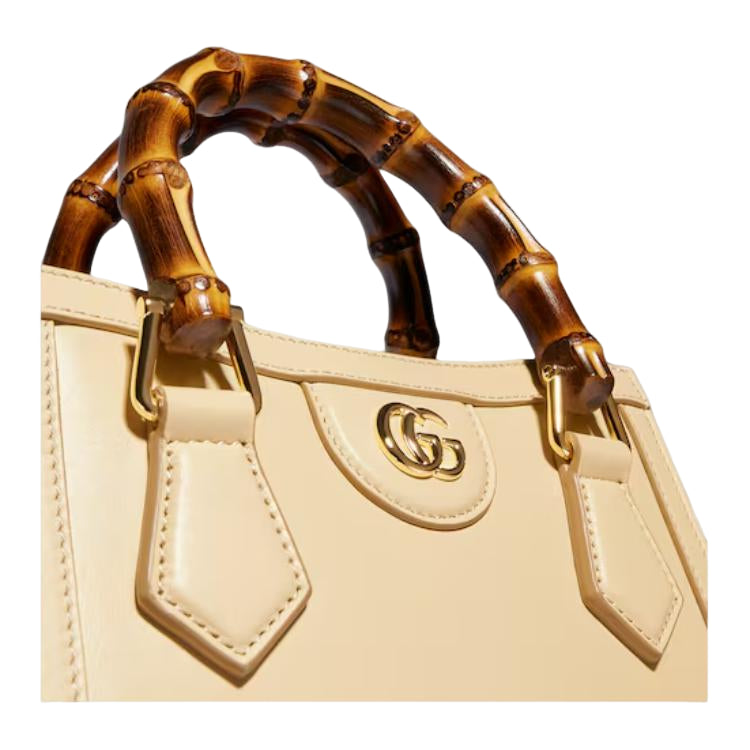 (WMNS) Gucci Diana Small Tote Bag 'Light Yellow' 832936-AAGUH-9342