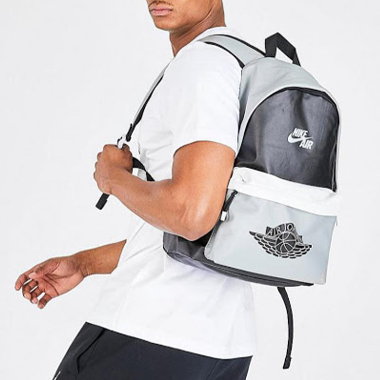 Air Jordan 1 Backpack 'Grey Black' 9A0390-GB5