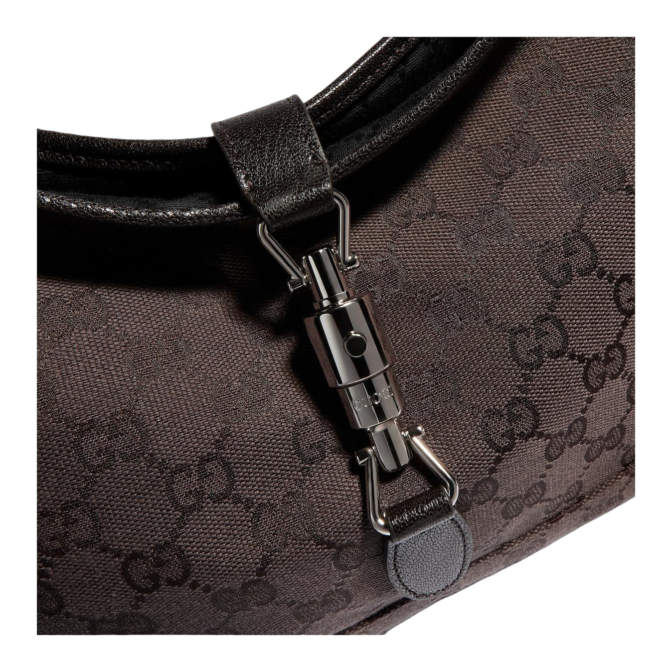 (WMNS) Gucci Jackie 1961 Medium Shoulder Bag 'Brown' 863136-FAFV4-2543