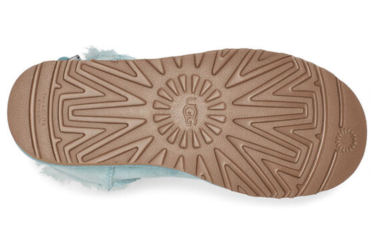 (WMNS) UGG Mini Bailey Fashion Buckle 'Light Blue' 1107957-BCRSH