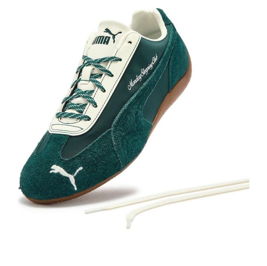 PUMA x Monday Sleeping Club Speedcat 'Green Terrain Warm White' 408845-01