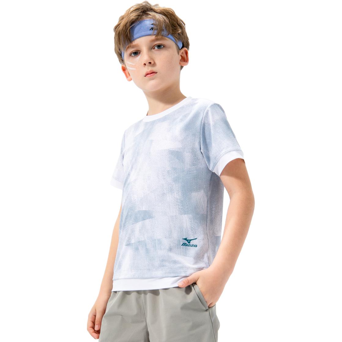 (GS) Mizuno Sportswear T-shirt 'Grey' T1242