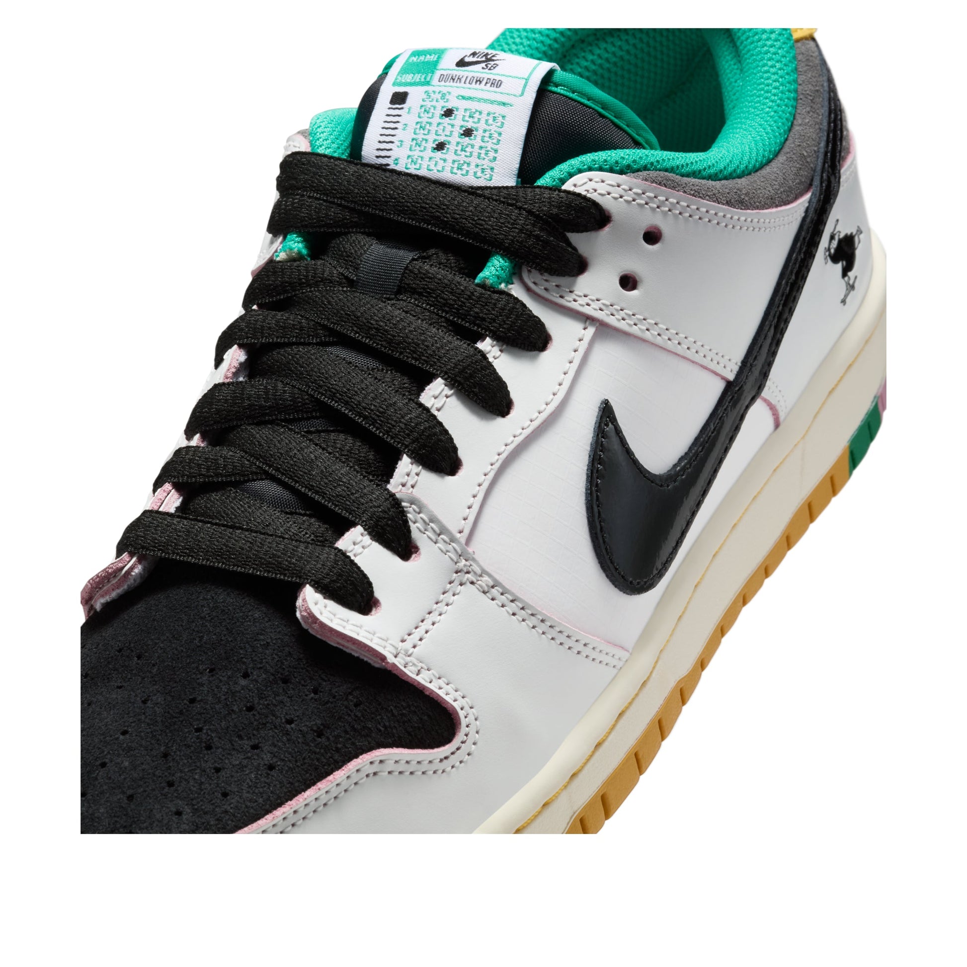 Nike x CSEF SB Dunk Low 'White Black' HJ4132-100