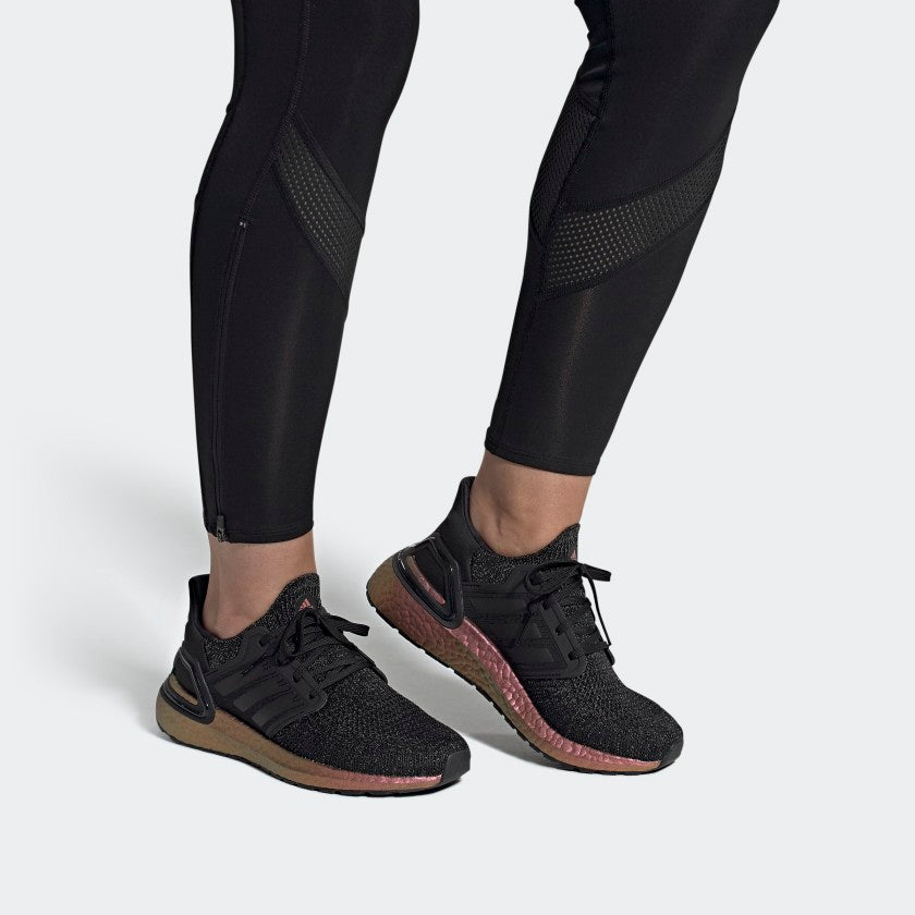 (WMNS) adidas Ultraboost 20 'Black Signal Pink' FV8340