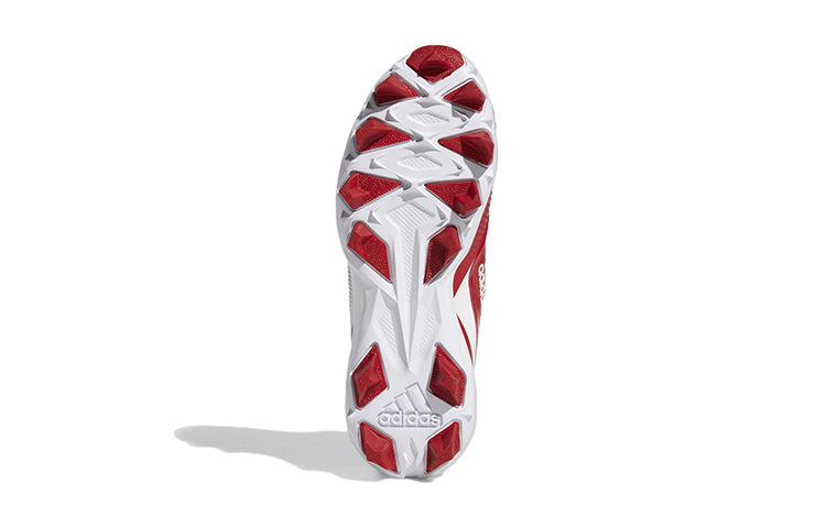 (GS) adidas Icon 7 Mid Cleats 'Red' S23918