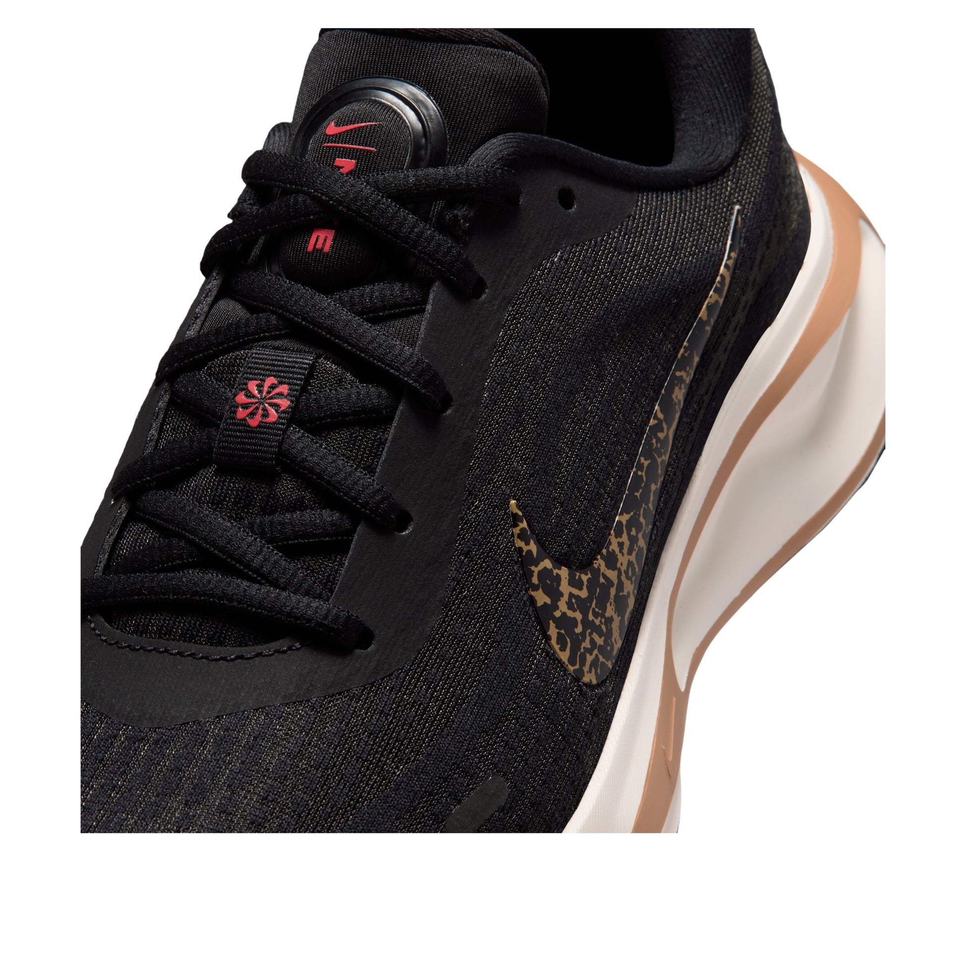(WMNS) Nike Journey Run 'Black Fusion Red Sail' IR0211-001