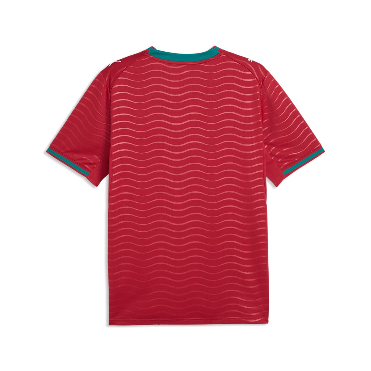 PUMA Portugal Home Soccer Jersey 'Club Red Green Lagoon' 783278-01