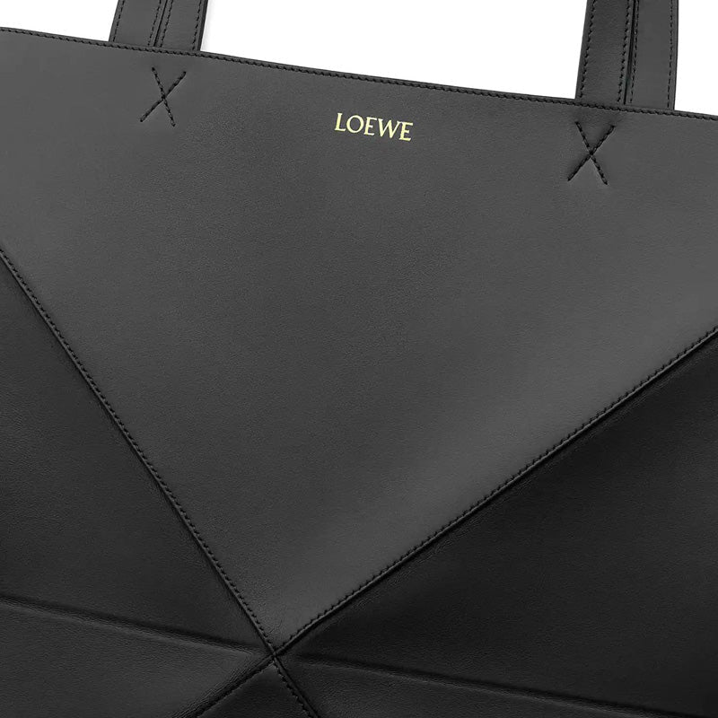 (WMNS) Loewe XL Puzzle Fold Tote 'Black' B933Q18X01-1100